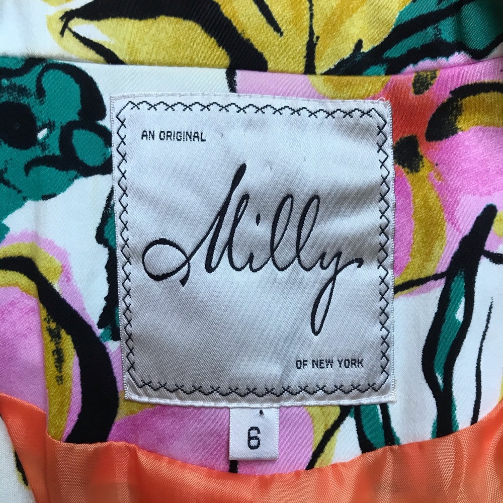 Milly of New York Floral Blazer, EUC, 6 - Picture 4 of 16